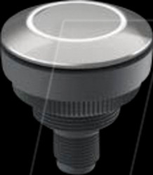 1.11.011.801/0200 Pushbutton switch, RAMO 30 T, 1 NO, M12, color: White