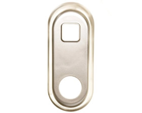 CELIANE Plakietka wtyku RJ45 z kablem zwijanym tytan 068555