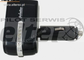 Rozdzielacz zapalniczki 1x2 z przegubem