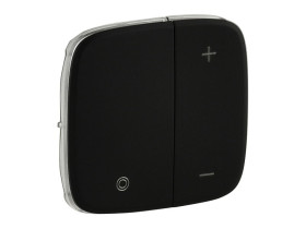 VALENA ALLURE Klawisze czarne ściemniacza przyciskowego lub ściemniacz 1-10V balast 752088 LEGRAND