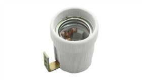 Oprawka Ceramiczna Kanlux E27 Hldr-E27 Z Kątownikiem L