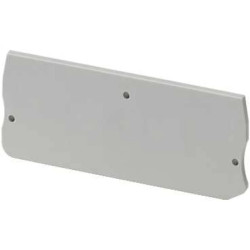 Ścianka końcowa 2 PT 2,2mm, do zacisku sprężynowego 2,5mm2, szara NSYTRACPK22 /50 szt./