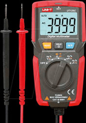 UT125 Multimeter, digital, 4000 counts, pocket size