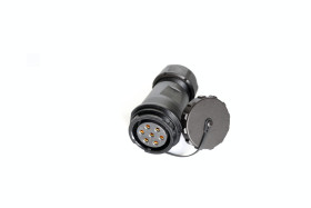 Złącze wielostykowe przemysłowe 7-pinowe Montaż na kablu Gniazdo RS PRO