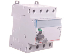 Wyłącznik różnicowoprądowy 4P 63A 0,3A typ A-S P304 DX3 411801