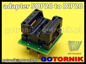 Adapter SOP20 to DIP20