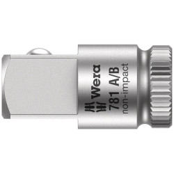 Wera 05042670001 781 A 1/4&quot; Connection parts, 781 A/B x 3/8 x 25.2mm x 1/4&quot;