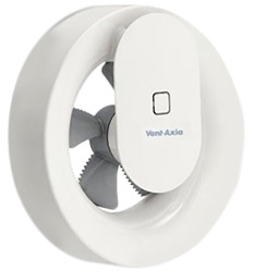 Wentylator, seria: Svara, Wyciągowy, Montaż ścienny, montaż sufitowy, 17 → 20dB(A)