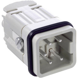 LAPP 10431000 inset EPIC® H-A 4 Total number of pins 4 + PE 1 pc(s)