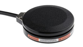 Przełącznik okrągły IP68 Konstrukcja lekka Chwilowy Polimer, Jednobiegunowy jednopozycyjny (SPST) 5 A przy 28 V DC 28V