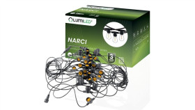 Girlanda Ogrodowa Łańcuch Świetlny 15M 30Xe27 Narci Lumiled