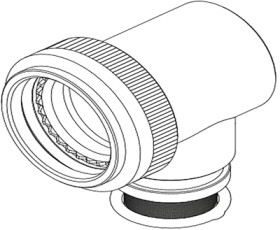 Cable gland for circular connector, CW1285-000