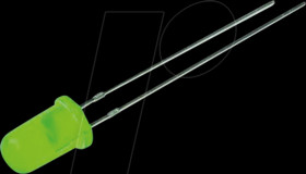 NSPG500DS LED, 5 mm, wired, green, 37700 mcd, 15°