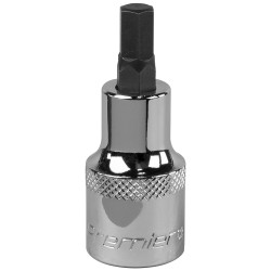 Sealey SBH019 Hex Socket Bit 7mm 1/2"Sq Drive
