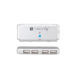4-Portowy Hub USB 2.0 Hi-Speed 4X USB-A z kablem 55Mm IUSB2-HUB599TY