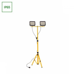 ZESTAW TRIPOD STATYW ROBOCZY + NAŚWIETLACZ 2X50W NW 230V 110st IP65 205x170x30mm (+ 2000mm KABEL) SPECTRUM