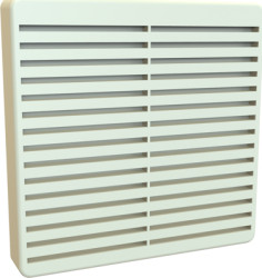 Fan grille, (L x W x H) 150 x 150 x 24 mm, XPFA120CG