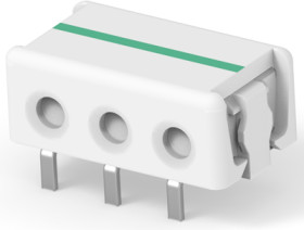 Connector, 3 pole, pitch 0.16 mm, straight, natural, 2-2106489-3