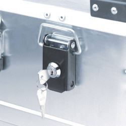 Alutec 31001 Cylinder Lock with Two Simultaneously Locking Keys