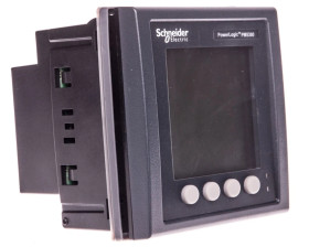 Miernik parametrów sieci (U, I, P, Q, f, PF, E) 5/1A przekładnik 100-415V AC Ethernet tablicowy 96x96mm METSEPM5320