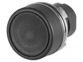 Przełącznik przyciskany 22mm Poz.stab 2 czarny brak IP65 46-2134.1110.000