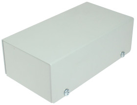 Obudowa Aluminium szerokość zew. 40 mm długość zew. 55 mm wys. zew. 25 mm CAMDENBOSS Szary