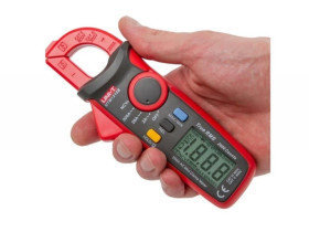 Kieszonkowy miernik cęgowy z funkcją TRUE RMS 16mm, 200A, NCV UT-210B
