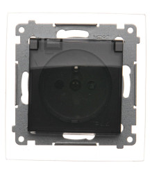 DGZ1BZ.01/48A - gniazdo wtyczkowe z uziemieniem