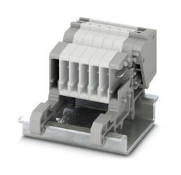 Złącze do montażu na szynie DIN Phoenix Contact poziomy: PojedynczyWciskane PPC 1.5/S-NS/18 17.5A 500 V