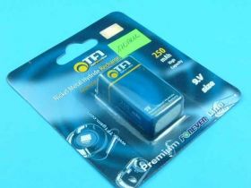 9V 250mAh Ni-MH 6F22 R22 FOREVER/CAMELIO
