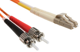 Kabel światłowodowy długość: 3m Z zakończeniem złącze B<B>: ST złącze A: LC średnica: 62.5/125μm Wielomodowy