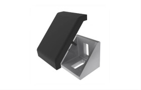 Część łącząca Kątownik Rozmiar rowka 10mm RS PRO Uchwyt złącza i łączenie Rozmiar gwintu M8