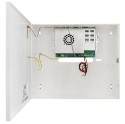 Zasilacz buforowy impulsowy w obudowie metalowej 460x390x173mm HPSB 27,6V/10A/2x40Ah
