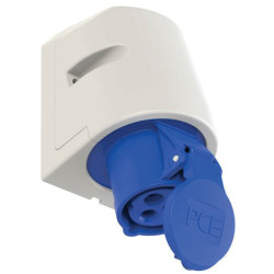 pieceE 113-6TT CEE Cara Wall Socket 16A 3-Pin 230V