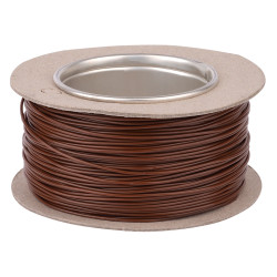 UniStrand 16/0.2 Brown Stranded Def Stan 61-12 Part 6 Equipment Wire 100M