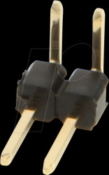 946-14-002-00 Pin header RM 2.54mm, angled, 1-row, 2-pin