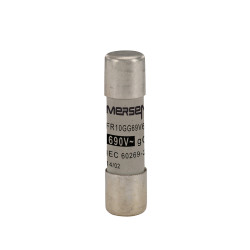 Bezpiecznik 6A 10 x 38 mm gG Ceramika 690V ac Mersen RoHS