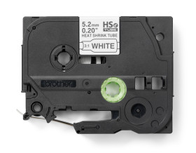 Osłona termokurczliwa średnica przed 0.8 → 3.1mm Czarnobiały Brother 3:1 dł. 1.5m