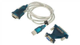 Ua0042b Konwerter Usb-Rs232, D-Sub 9Pin/Usb A