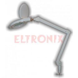 LUPA WARSZTATOWA 8060-U 5DIOPTRII PODŚWIETLENIE LED BIAŁA 9W