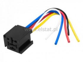 Gniazdo przekaźnika samochodowego 80A.