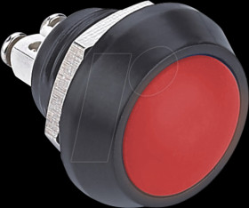 GQ12B-10RA Pushbutton,Ø 17,5/12 mm, 2A-36 VDC, red
