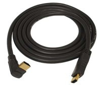 KAB132.02K Kabel HDMI-HDMI 19 pin - długosć 1.5m - kątowy z jednej strony
