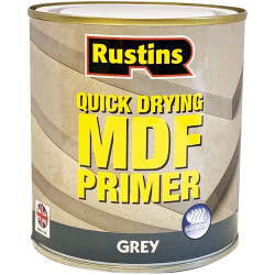Rustins MDGP500 Quick Drying MDF Primer Grey 500ml