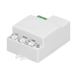 Mikrofalowy czujnik ruchu, mini, 360/180, IP20, 1200W,OR-CR-280