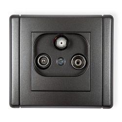 Gniazdo abonenckie RTV-SAT końcowe 1,5dB