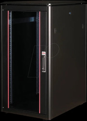 26210219 19-inch network cabinet, 22 U, 800 mm depth, black