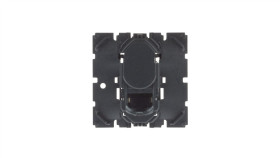 Celiane Gniazdo Komputerowe Pojedyncze Rj45 Ftp Kat.6 Czarne 067345