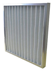 Filtr powietrza HVAC G4 wymiary rzeczywiste 592 x 592 x 45mm kasetowy wymiary 24 x 24 x 2cal głębokość 45mm