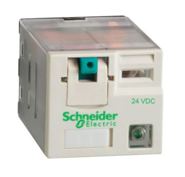 Przekaźnik mocy wtykowy, Zelio RPM, 3 styki przełączne, 24 V DC, dioda LED RPM32BD